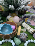 Landcrystaldaily Crystal set Scoop sale (Carving or Tower or Sphere )（Yvonne）