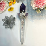 Dandmade Crafts Crystal Wand Magic Stick